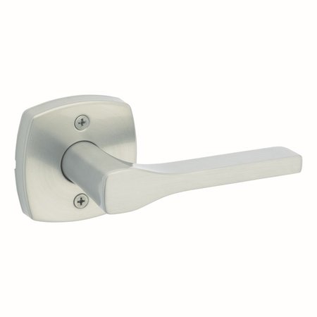 KWIKSET Tripoli Lever with Midtown Rose Half Dummy Satin Nickel Finish 788TPLMDT-15